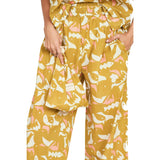 Pajama Pant Set in Canary