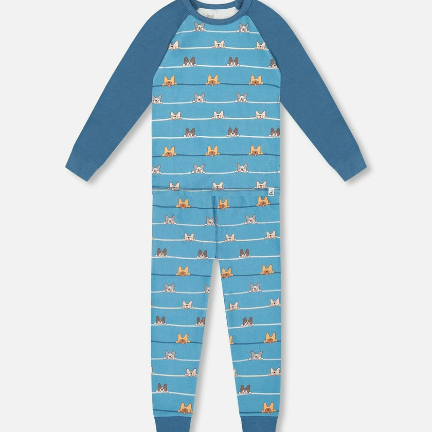 Two-Piece Organic Cotton Pajama Set