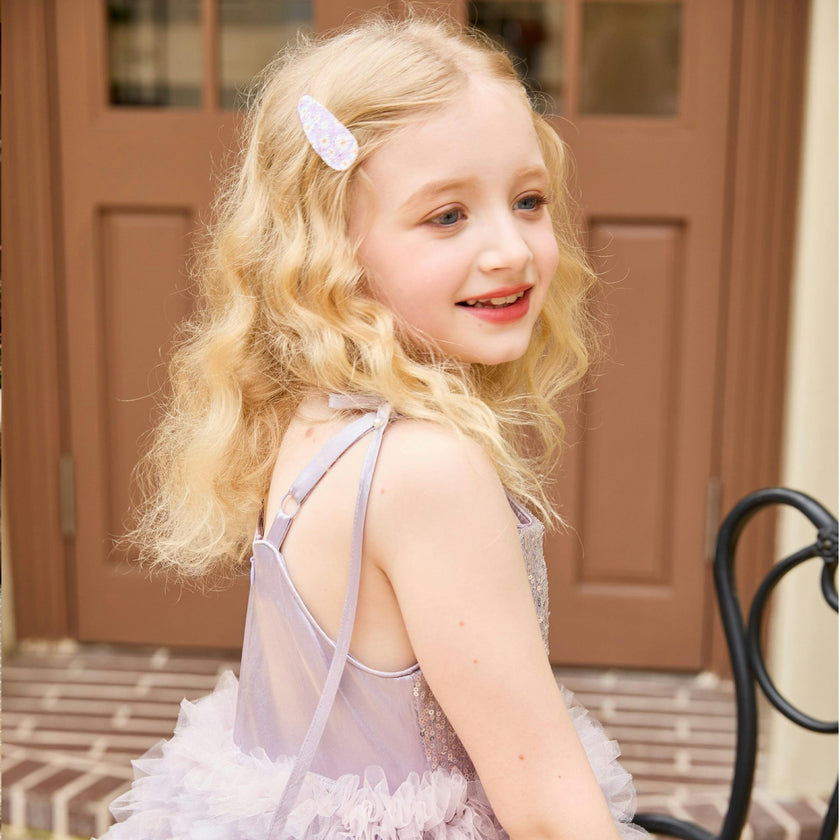 Lavender Liliana Sequin Tulle Dress