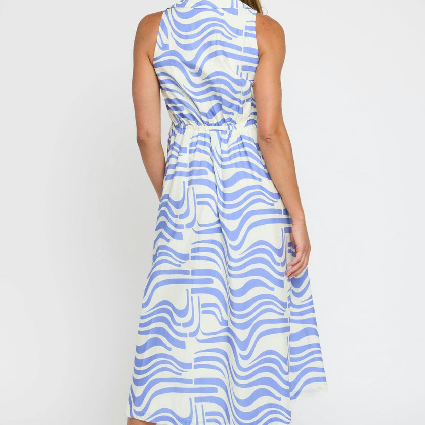 Alice Midi Dress in Revel In Retro