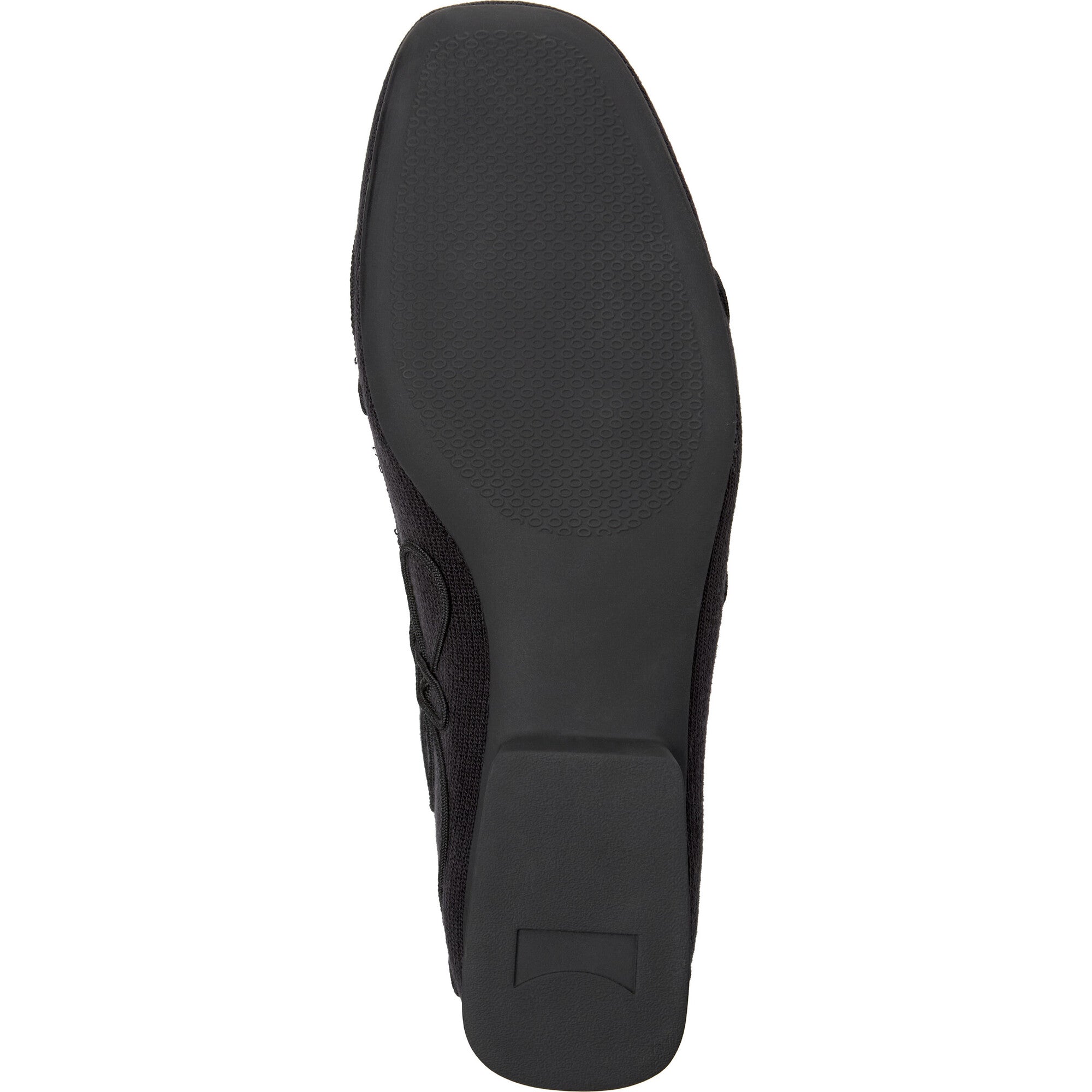 Women's Twins Textile Square Toes Ballerina Shoes