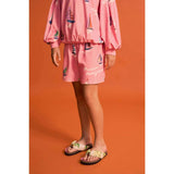 BARCOS TOWEL SHORTS PINK