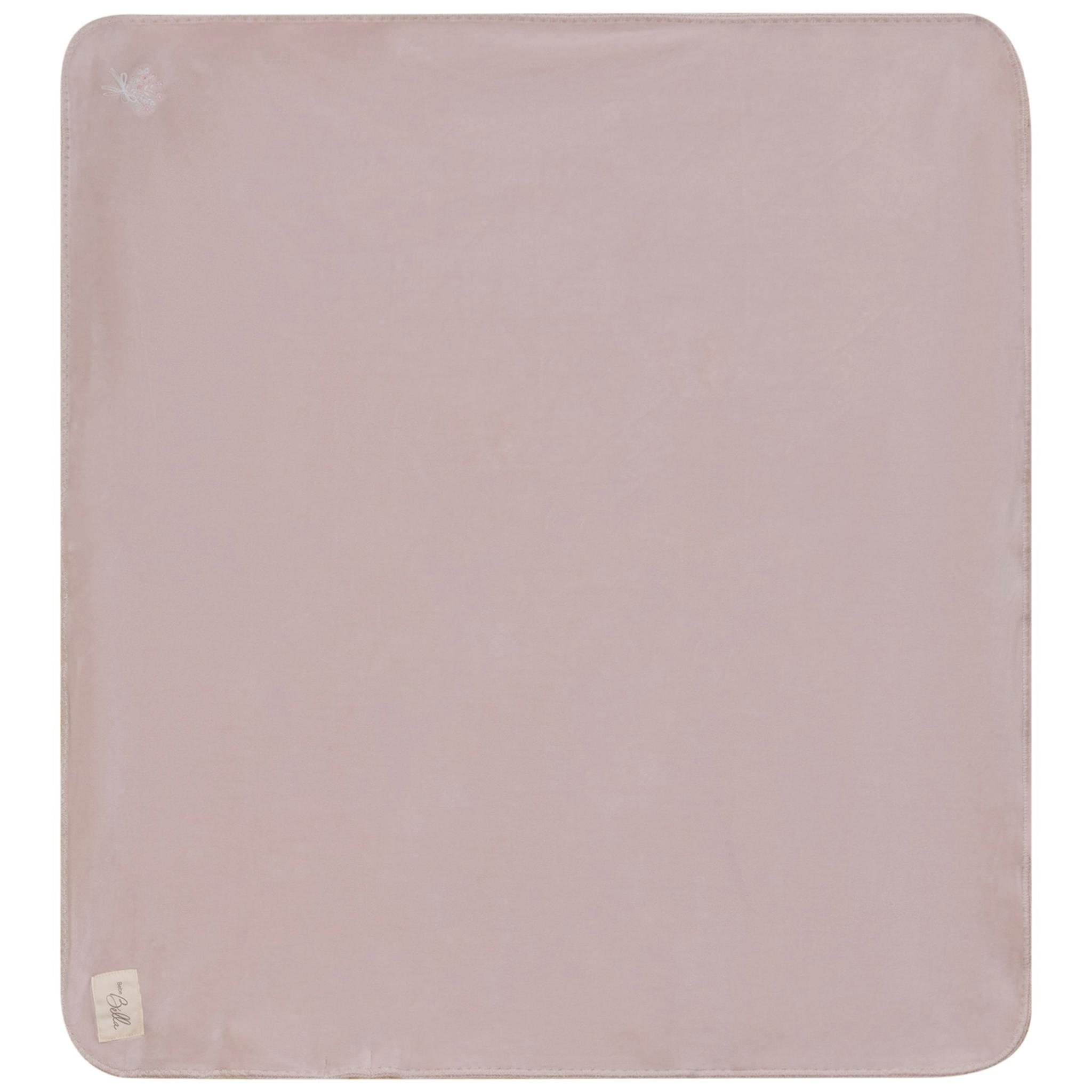 Honeybee, Flower & Rolling Horse Velour Blanket