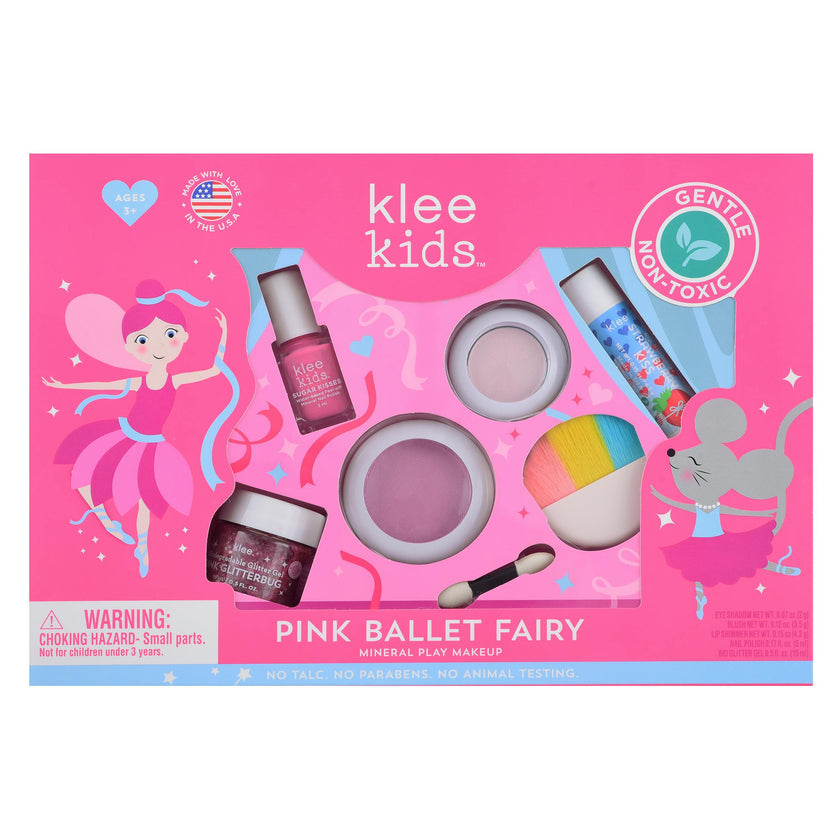 Pink Ballet Fairy Deluxe Mineral Makeup Kit