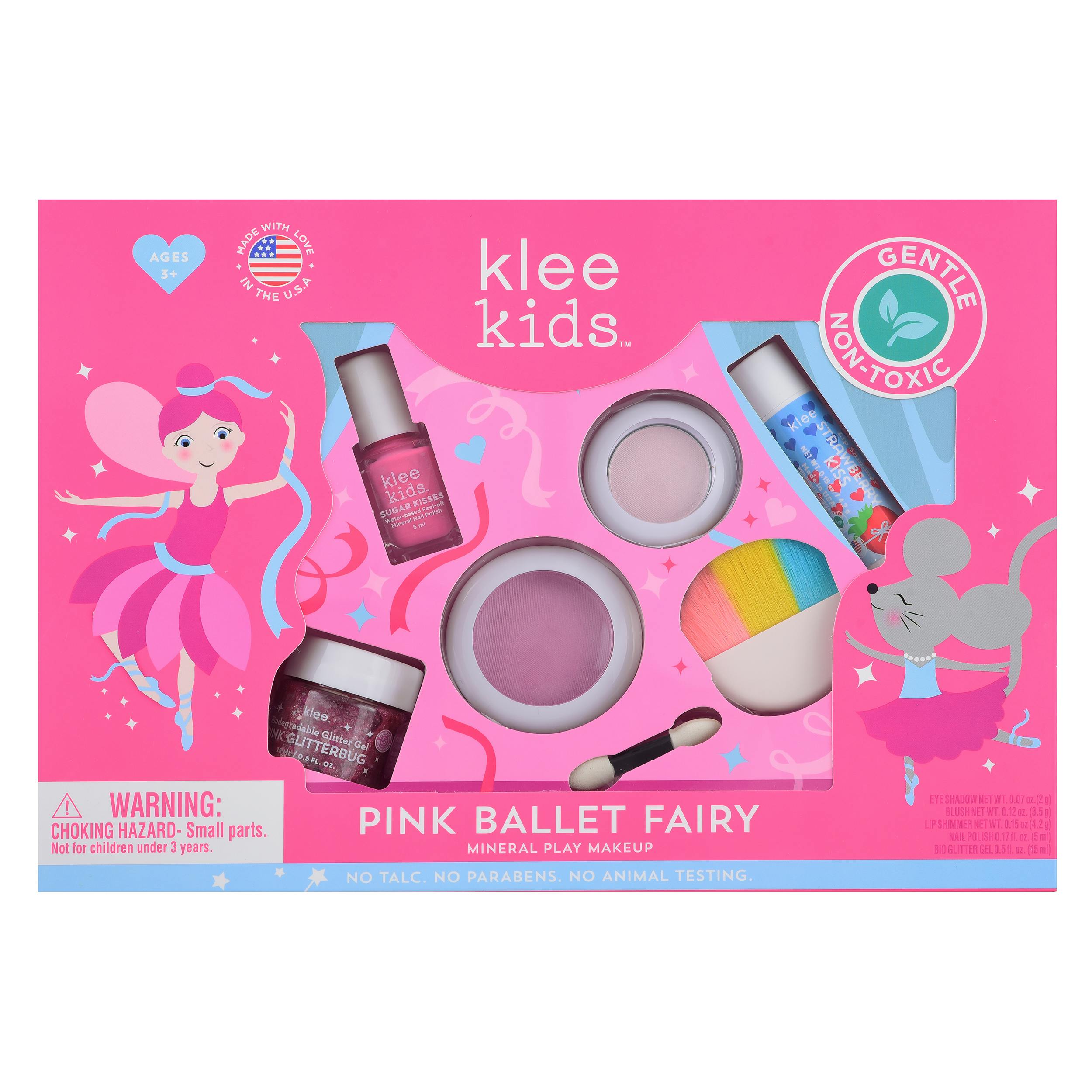 Pink Ballet Fairy Deluxe Mineral Makeup Kit