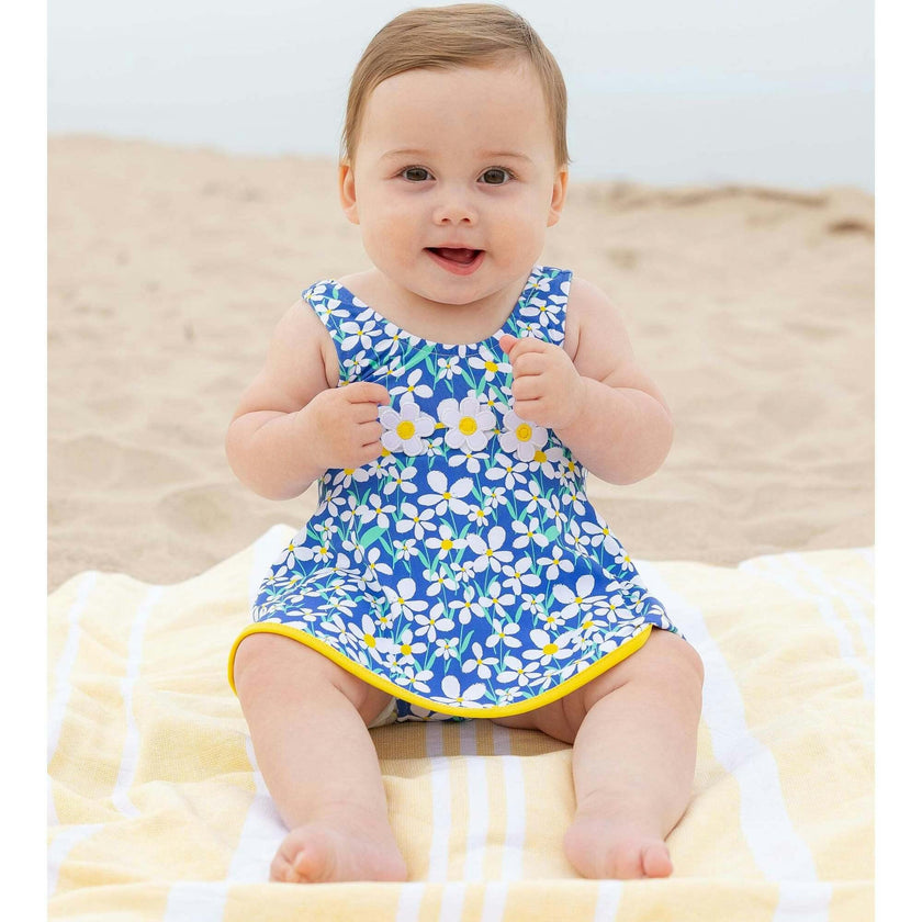 Floral Swimsuit With Flowers
