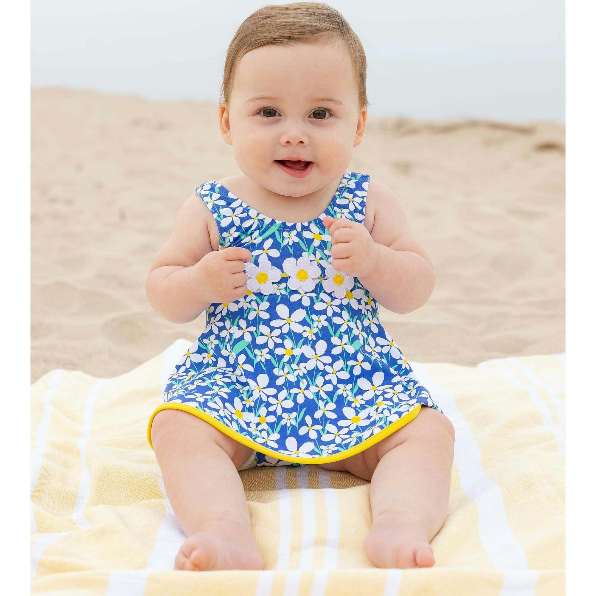 Floral Swimsuit With Flowers