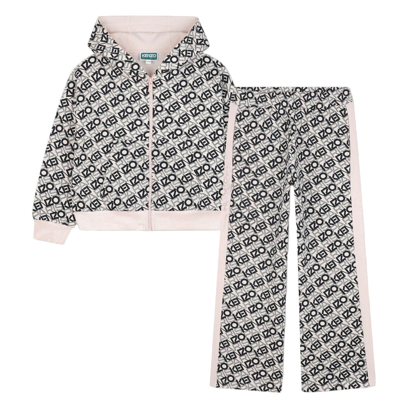 Pink Pale Cardigans + Trousers