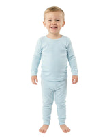 Seaside Stripe Bamboo Toddler Pajama Set