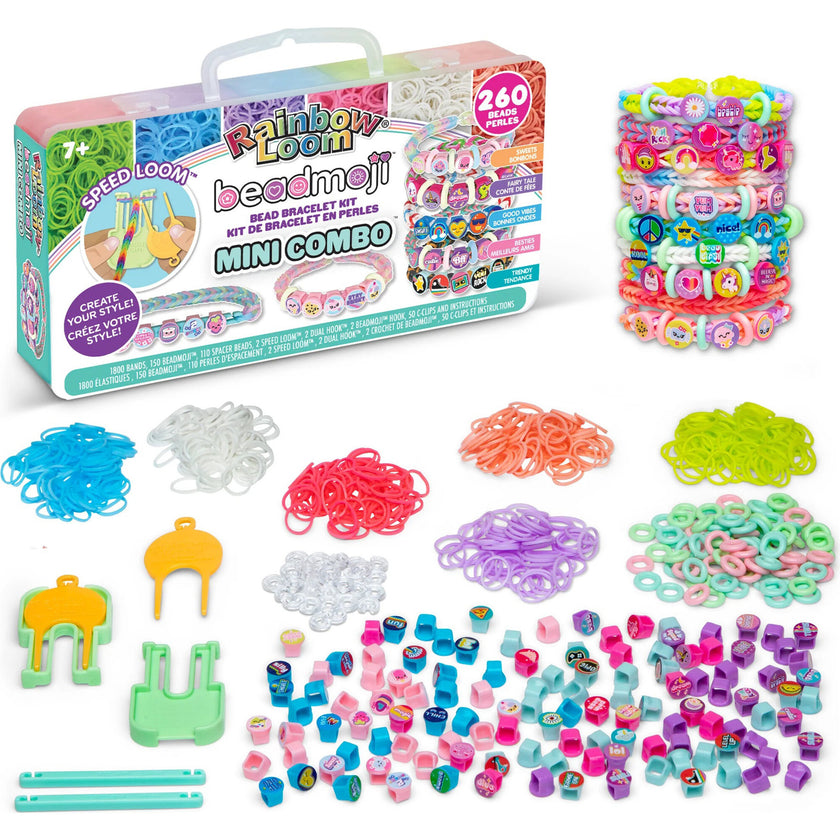 Rainbow Loom: Beadmoji Mini Combo - DIY Bracelet Kit