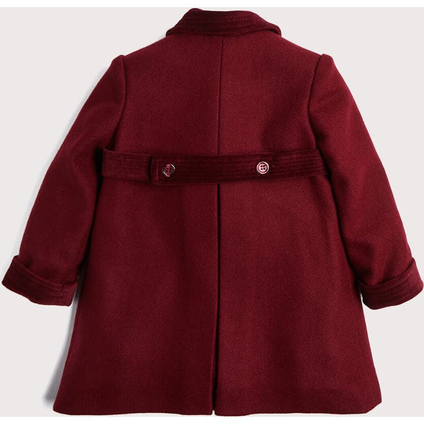 Traditional Double Breasted Coat in Brown (12mths-10yrs)