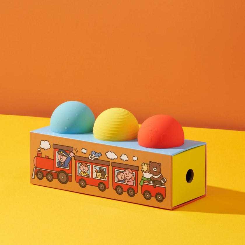 All-in-One Baby Ball in Train Play Box