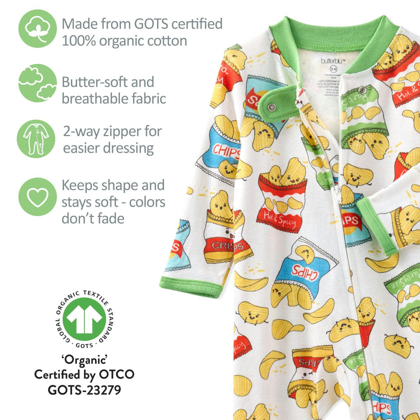 SCOUT Sleep & Play Baby Boys Pajamas