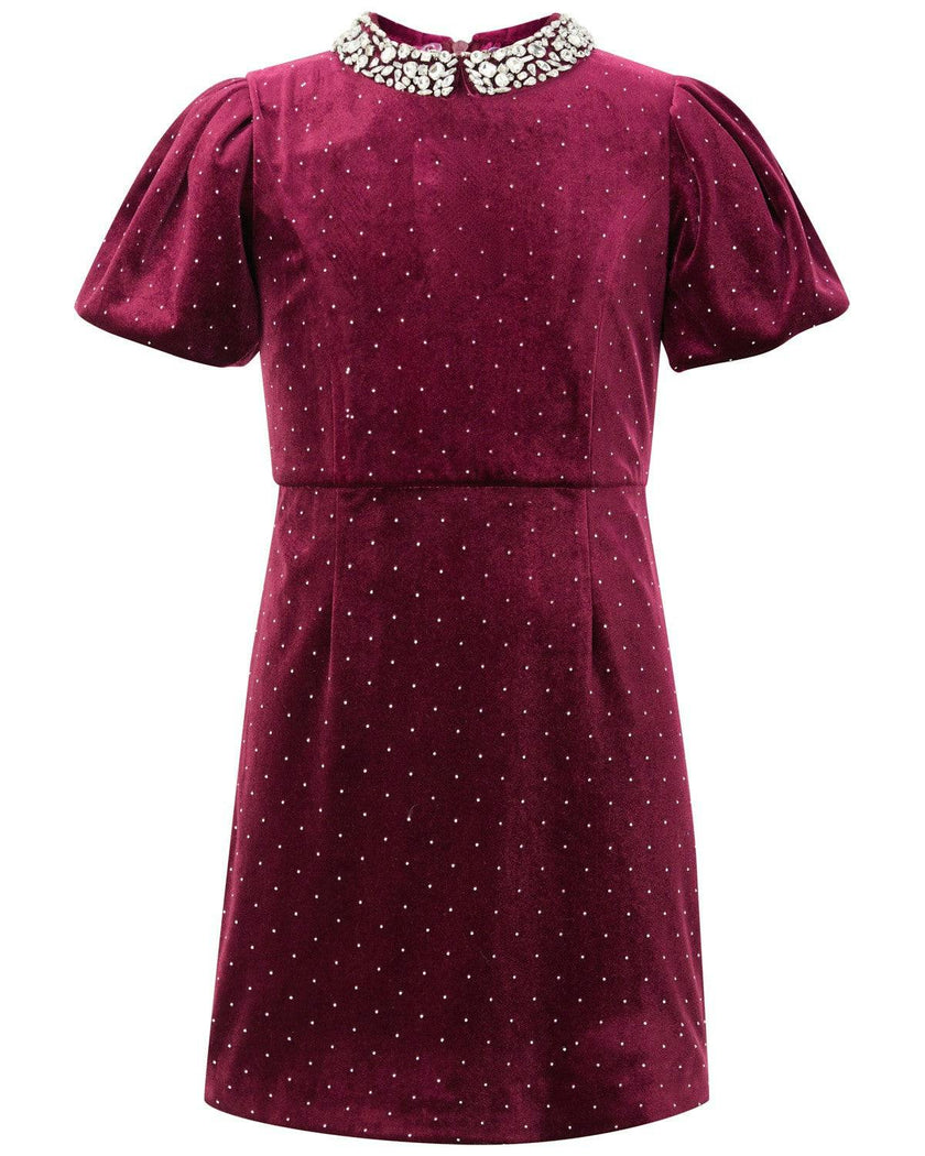 Elisa Velvet Mini Dress