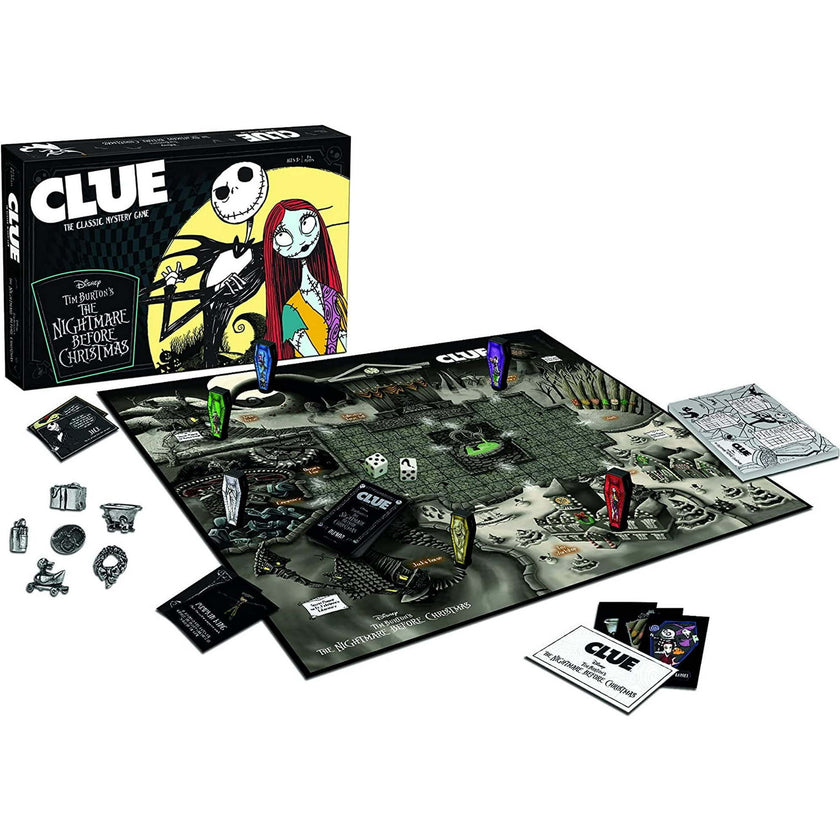 CLUE: The Nightmare Before Christmas - Collectible Edition Board Game