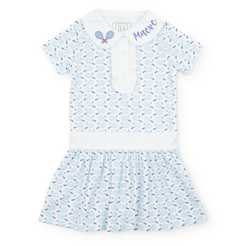 Sydney Girls' Dress Tennis Match Pink
