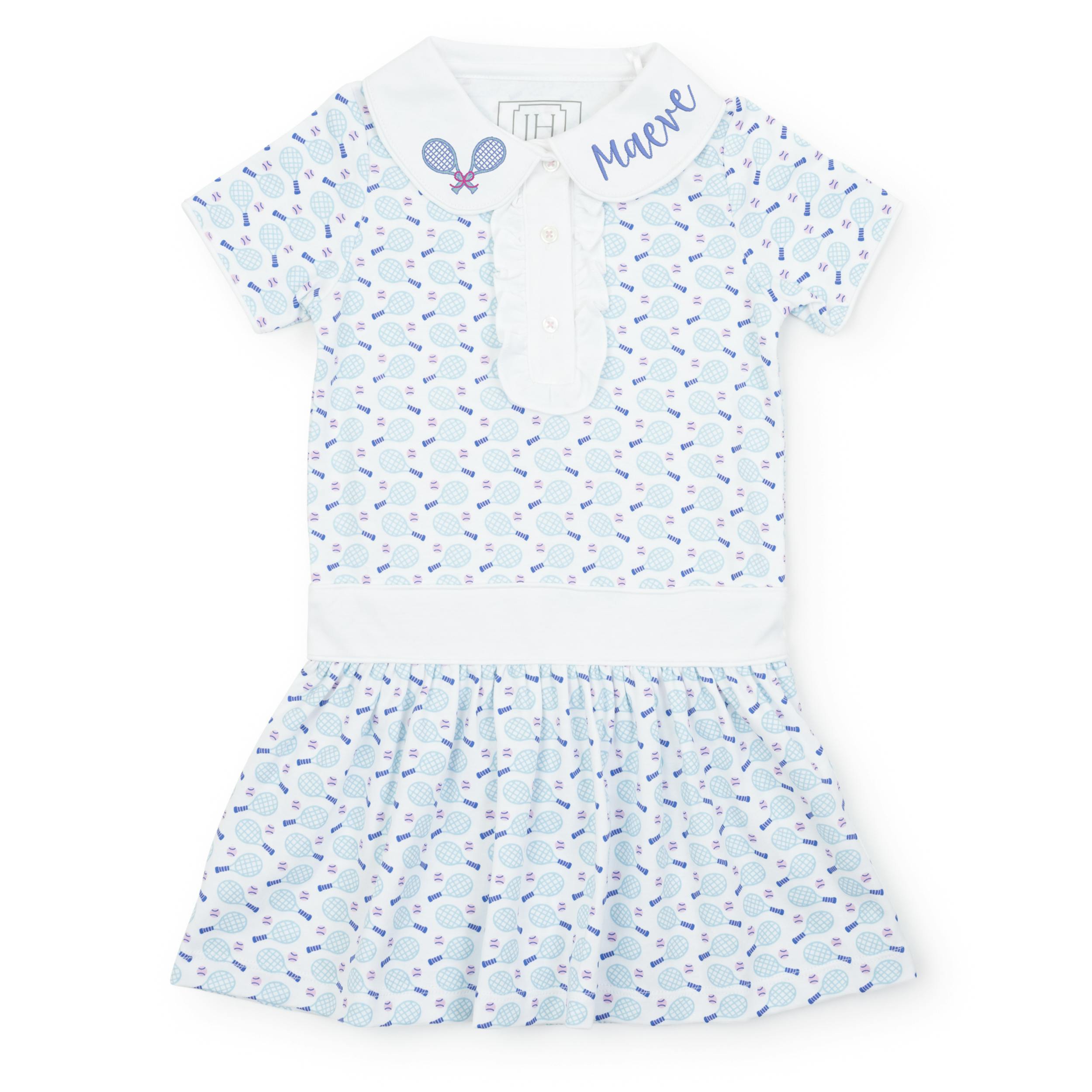 Sydney Girls' Dress Tennis Match Pink