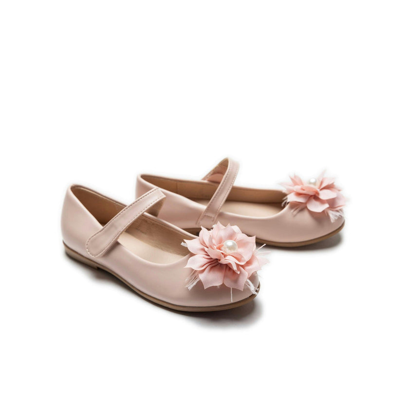 Pink Dahlia Flower Flats