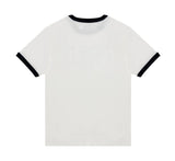 White Logo Polo