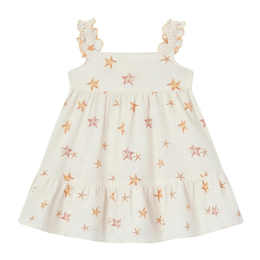 Starfish Dreams Ruffle Tiered Dress