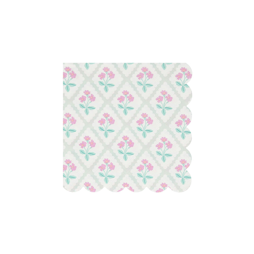 Bloomsbury Floral Pattern Small Napkins