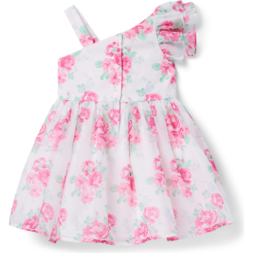 The Rose Ruffle Party Dress