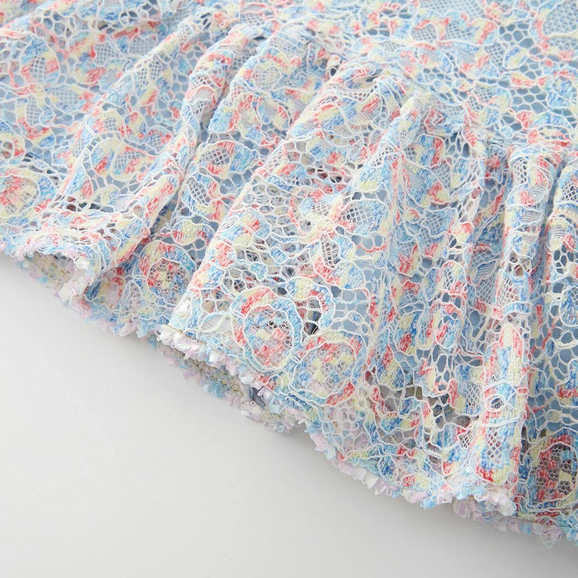 Ryleigh Embroidered Mini Dress