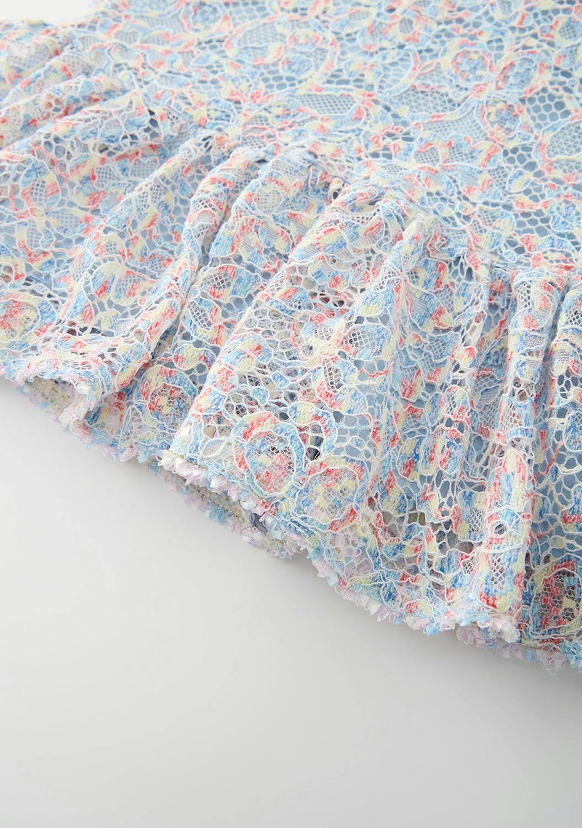 Ryleigh Embroidered Mini Dress