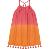 Mini Chantal Girls Dress Ombre, Pink