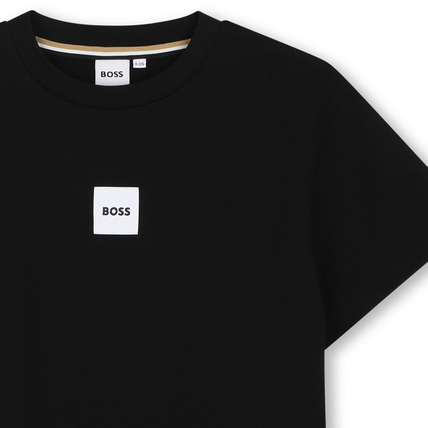 Black Logo Patch T-Shirt