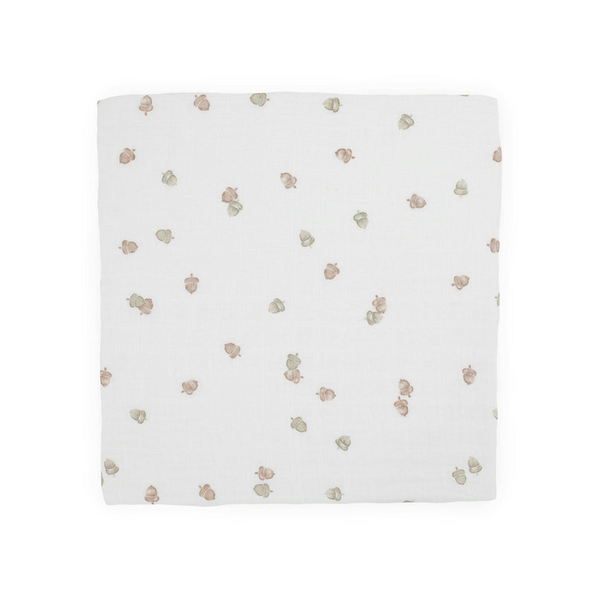 Cotton Muslin Swaddle Blanket 3 Pack - Woodland Friends