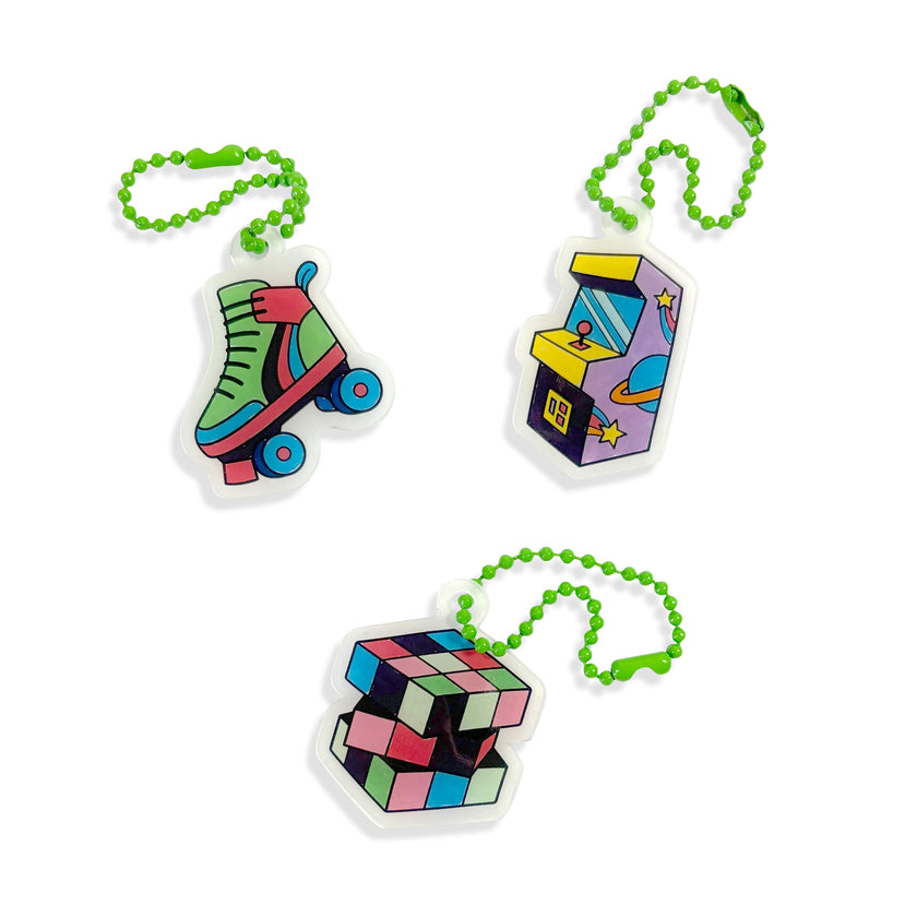 Shrink-Its! Mini DIY Shrink Art Kit - Rad Times - 5 Charms