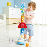 Hape: Rocket Ball Air Stacker&nbsp;- Sorting & Construction Stacking Toy