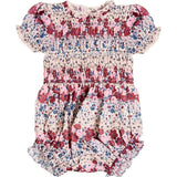 Baby Hayden Romper in Lush Garden