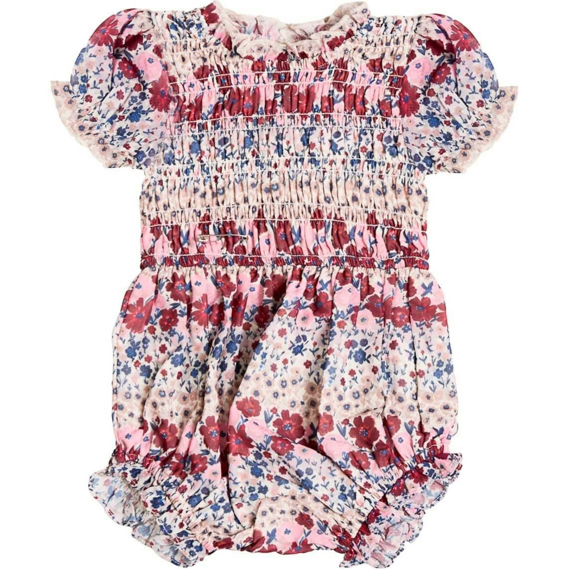 Baby Hayden Romper in Lush Garden