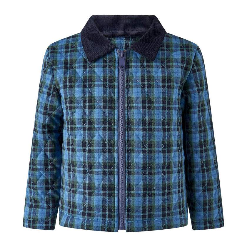 Check Quilted Jacket
