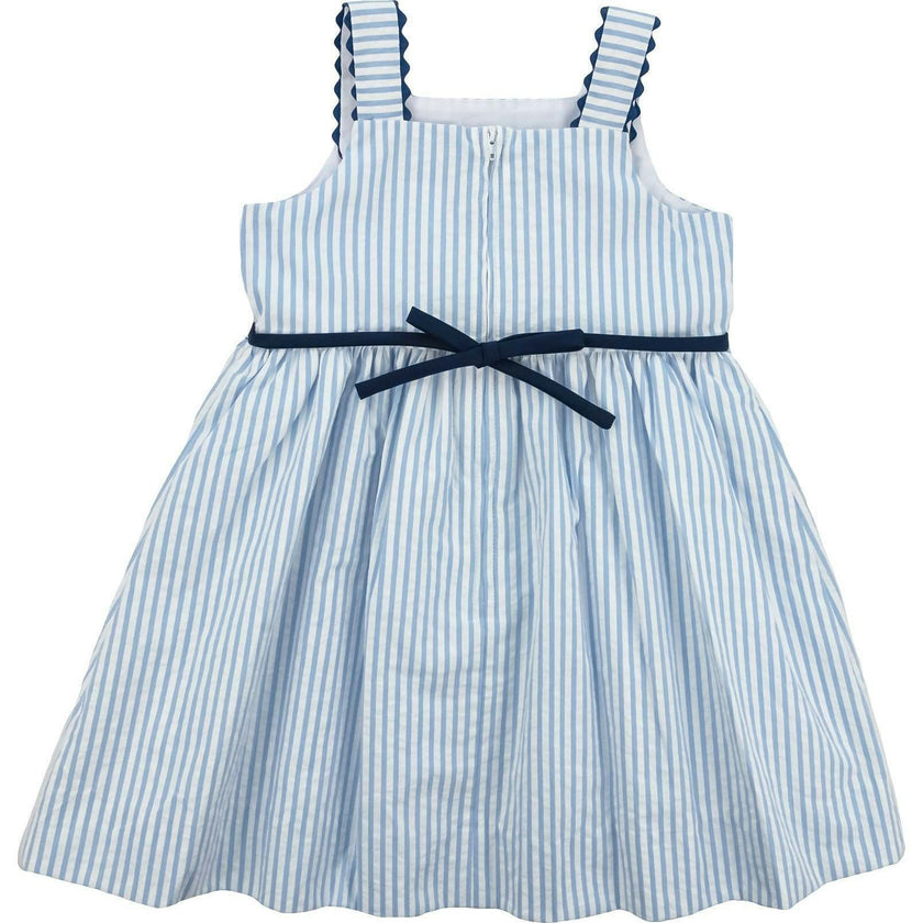 Seersucker Dress With Popsicles