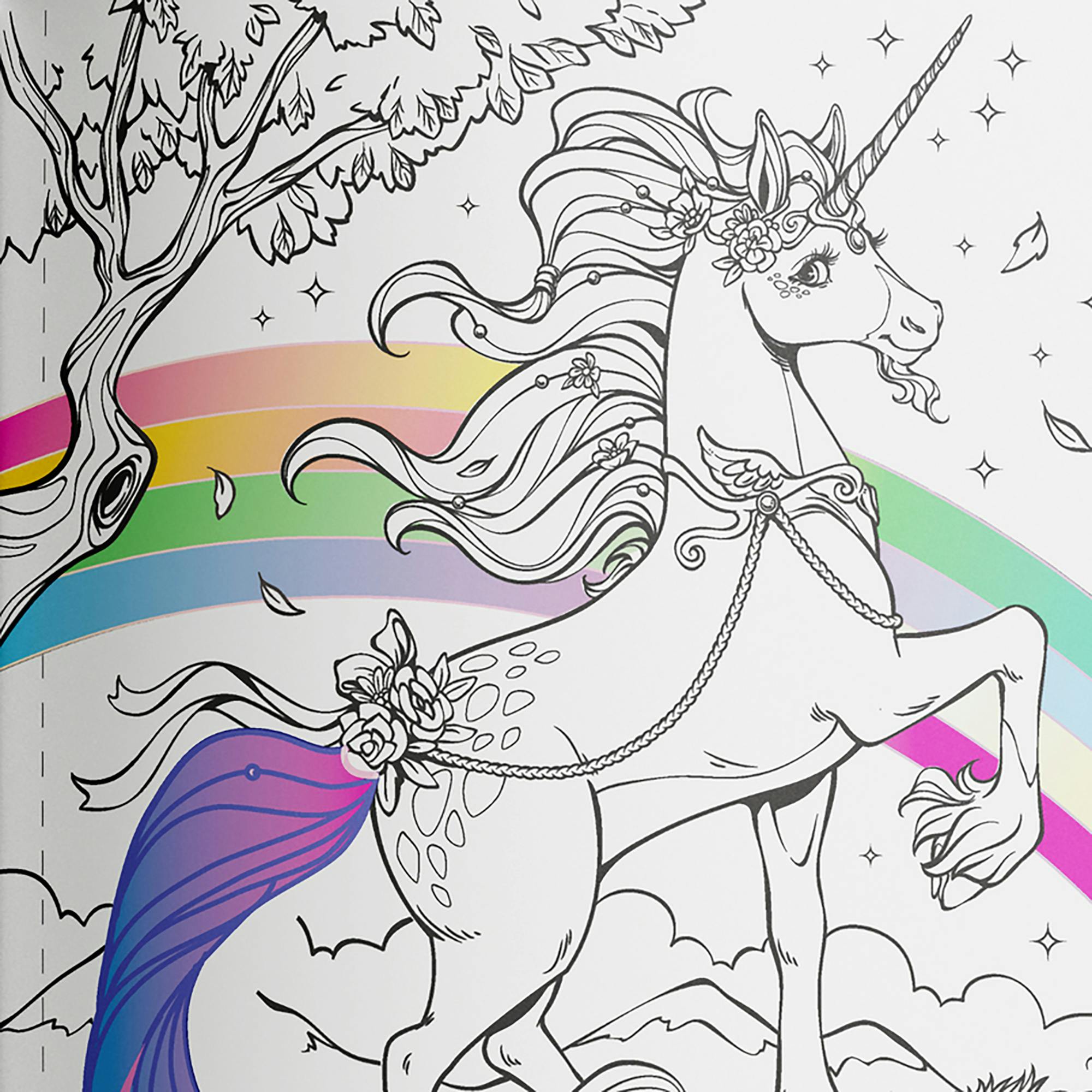 Kaleidoscope: Pop Velvet Coloring - Magical Unicorns