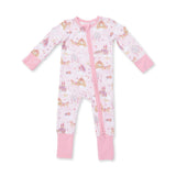 Princess Unicorns and Castle - Convertible Romper