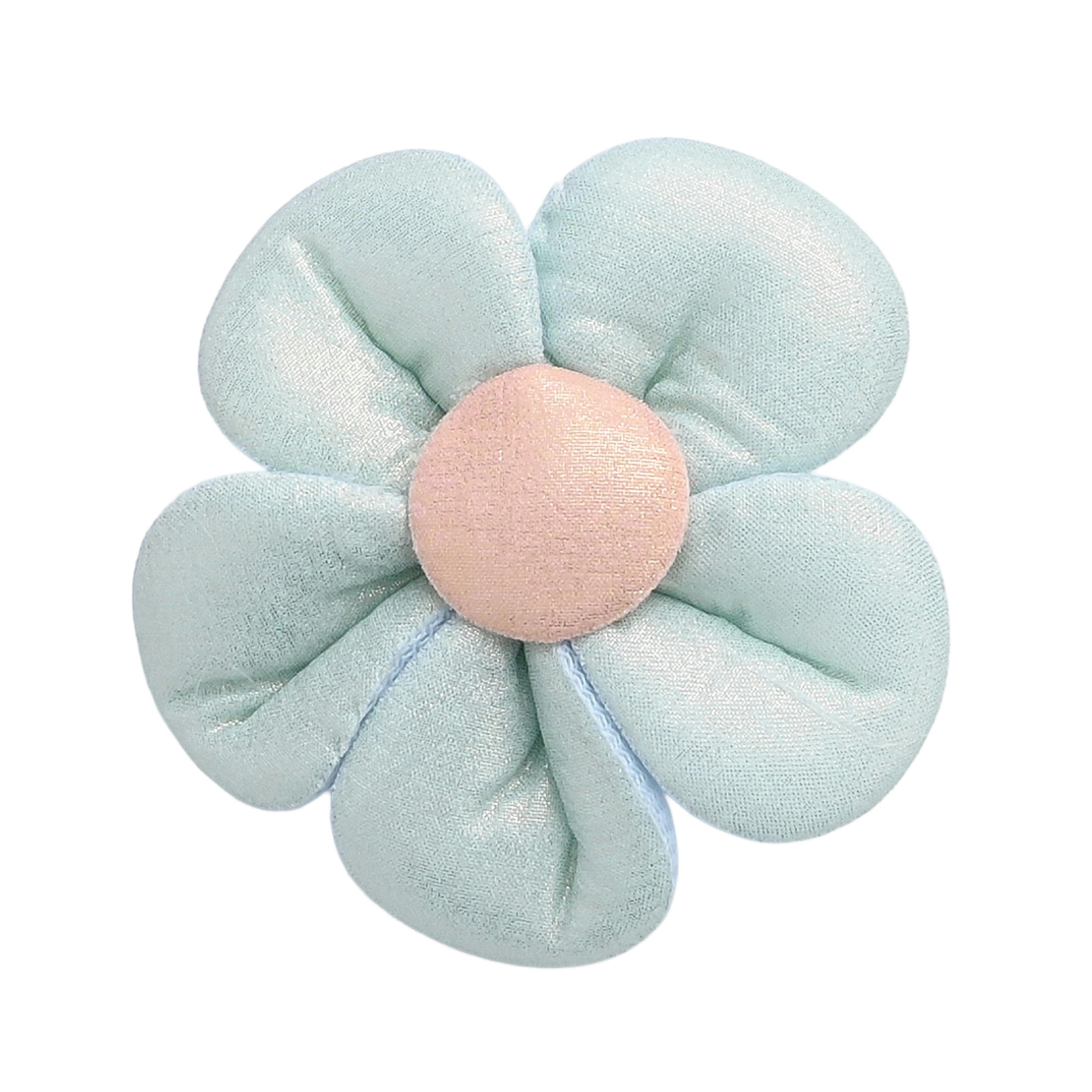 Padded Fabric Flower Set