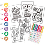 Tribe: Scented Coloring - Fruitie Cutie Activity Set