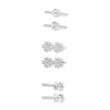Gemstone Hair Pin Trio