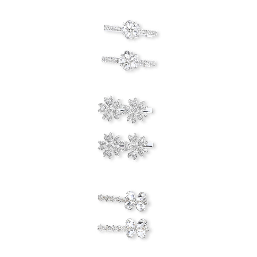 Gemstone Hair Pin Trio
