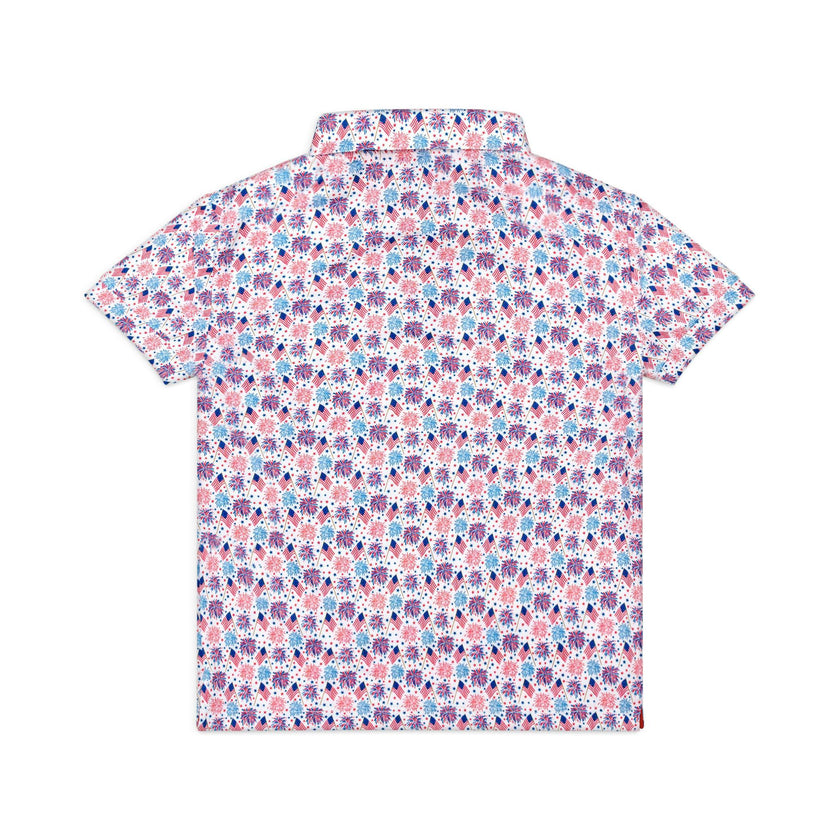 Match Point Polo in Classic Americana