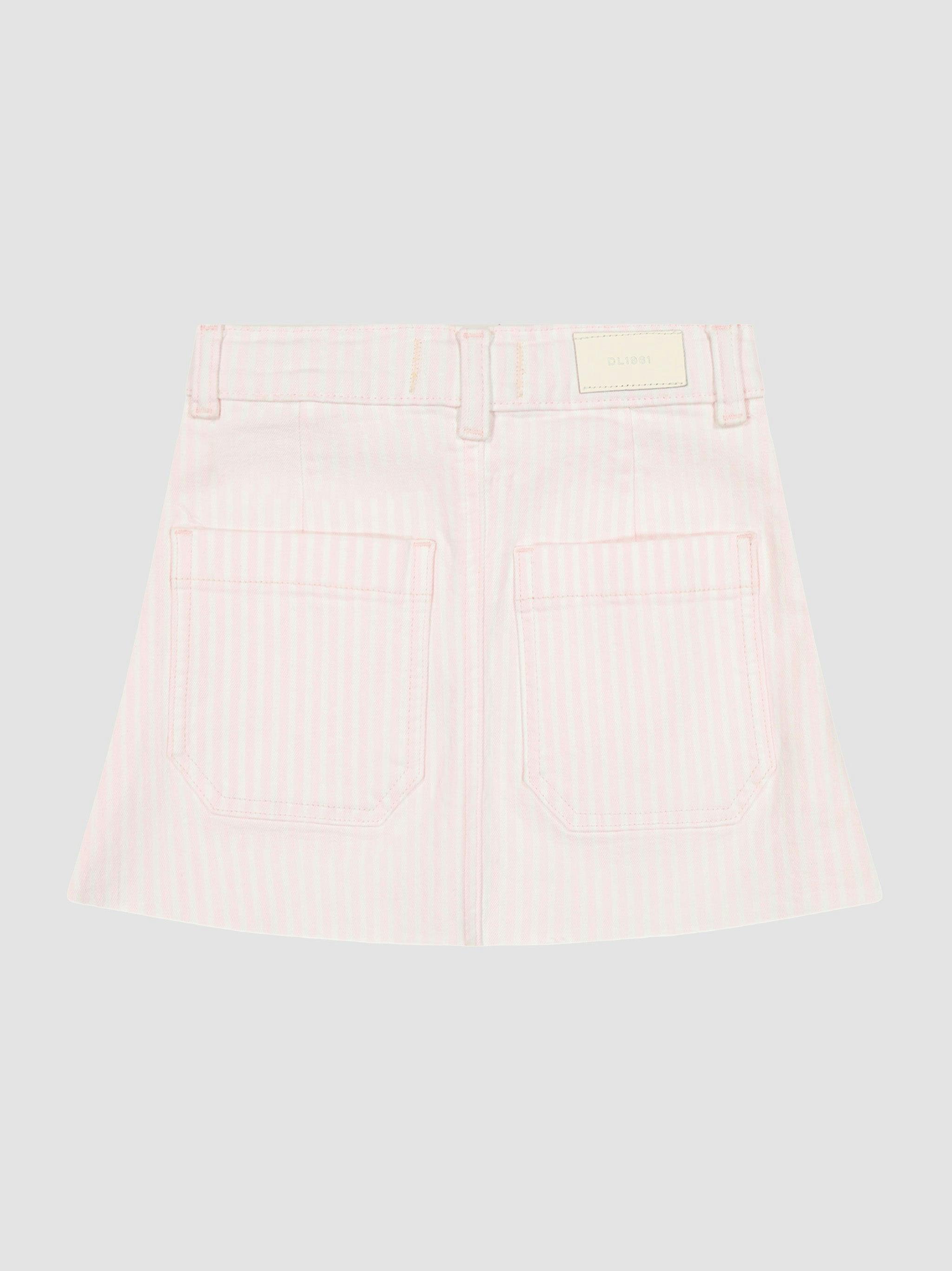 Jenny Mini Skirt | Pink Stripe