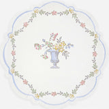 Chintz Border Dinner Plates