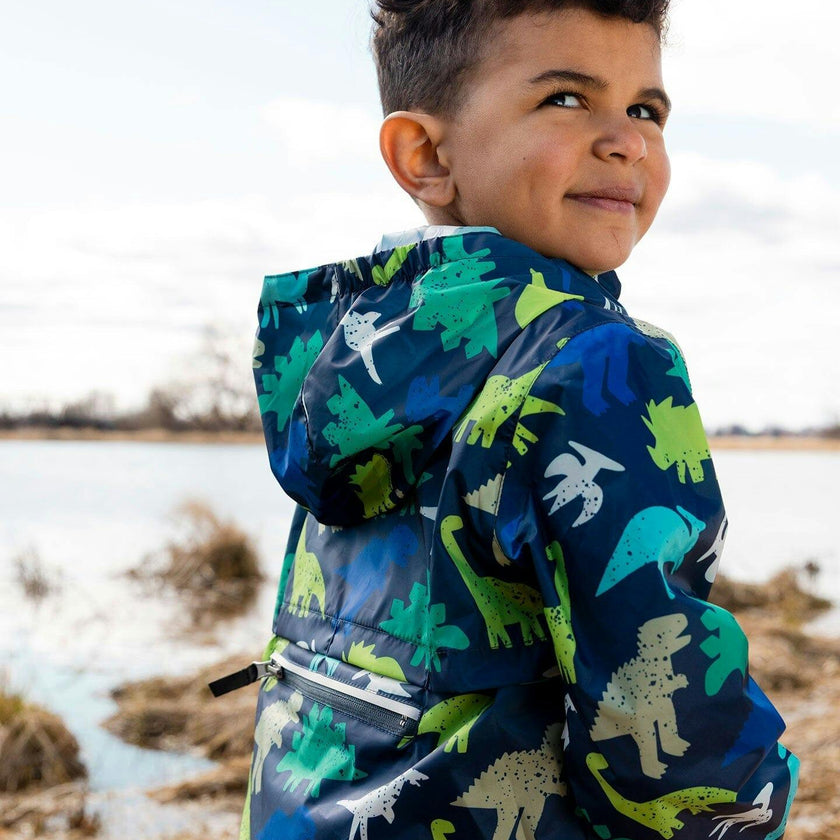 Packable Windbreaker In Polyester