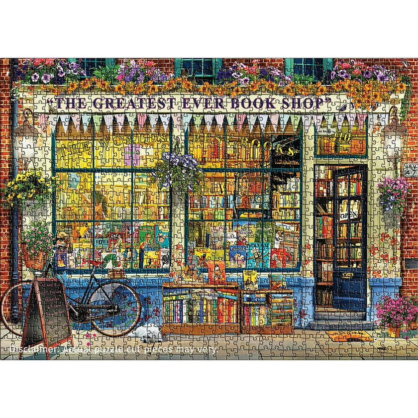 The Greatest Ever Book Shop - 1000 PC Puzzle