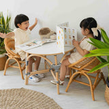 Handcrafted - Maya Kids Chair (Natural) - Rattan Wicker
