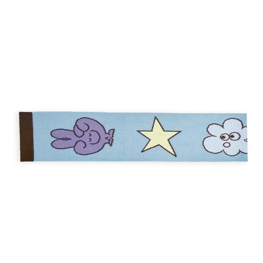 children's cotton scarf - fun icons